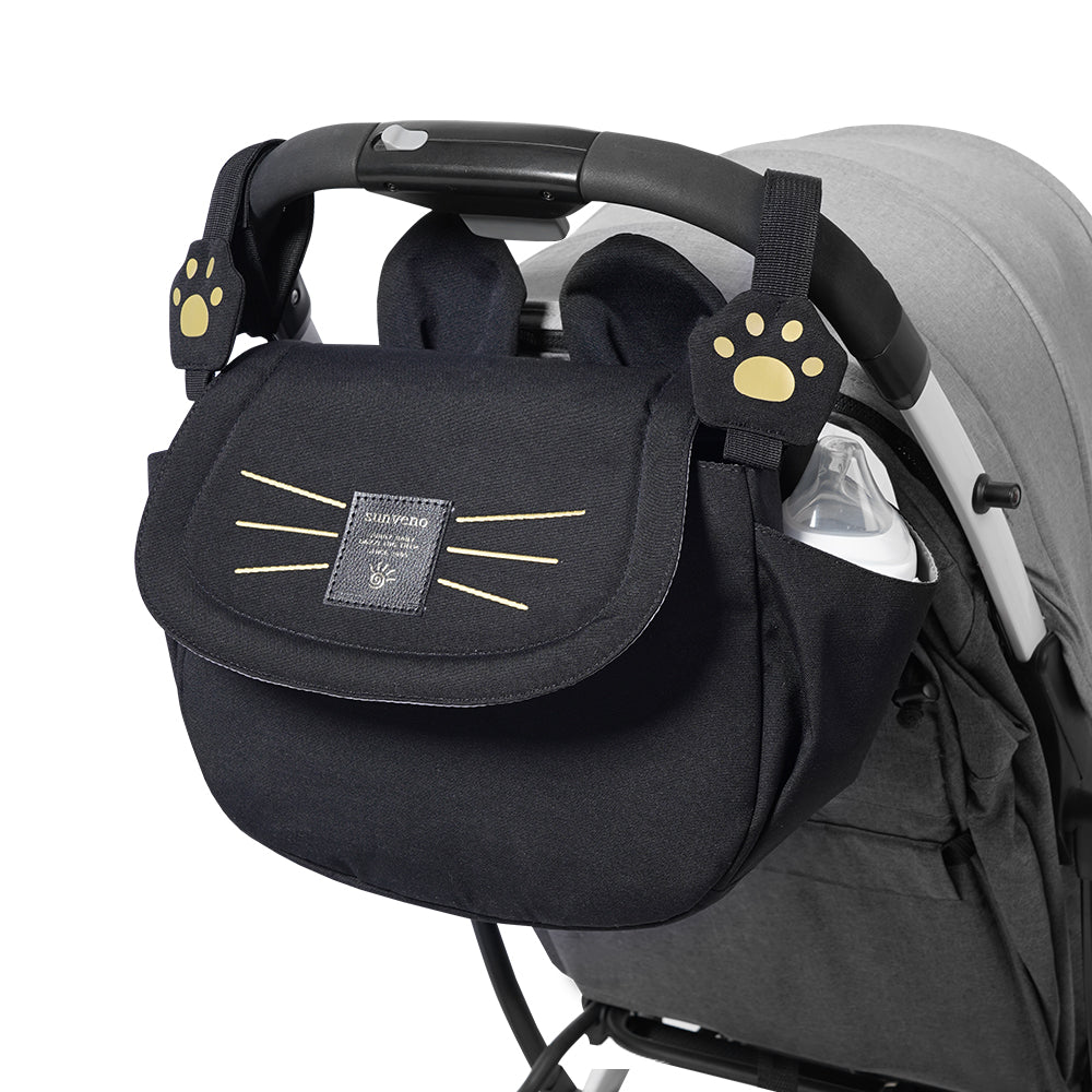 Cat Diaper Bag Stroller Organizer