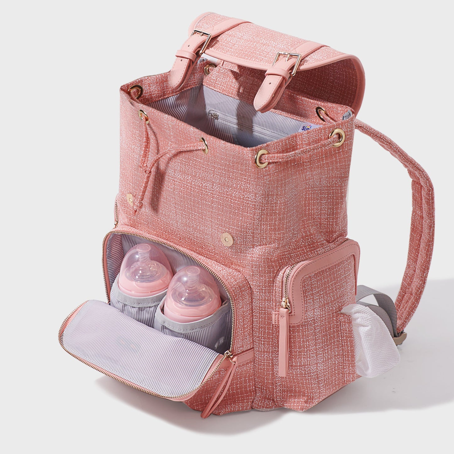 Tweed Diaper Backpack